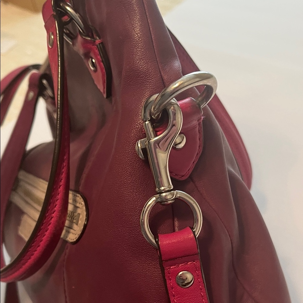 Coach Daisy Spectator Mia F23911 Crossbody Tote Bag in Purple & Pink Leather - Picture 14 of 15
